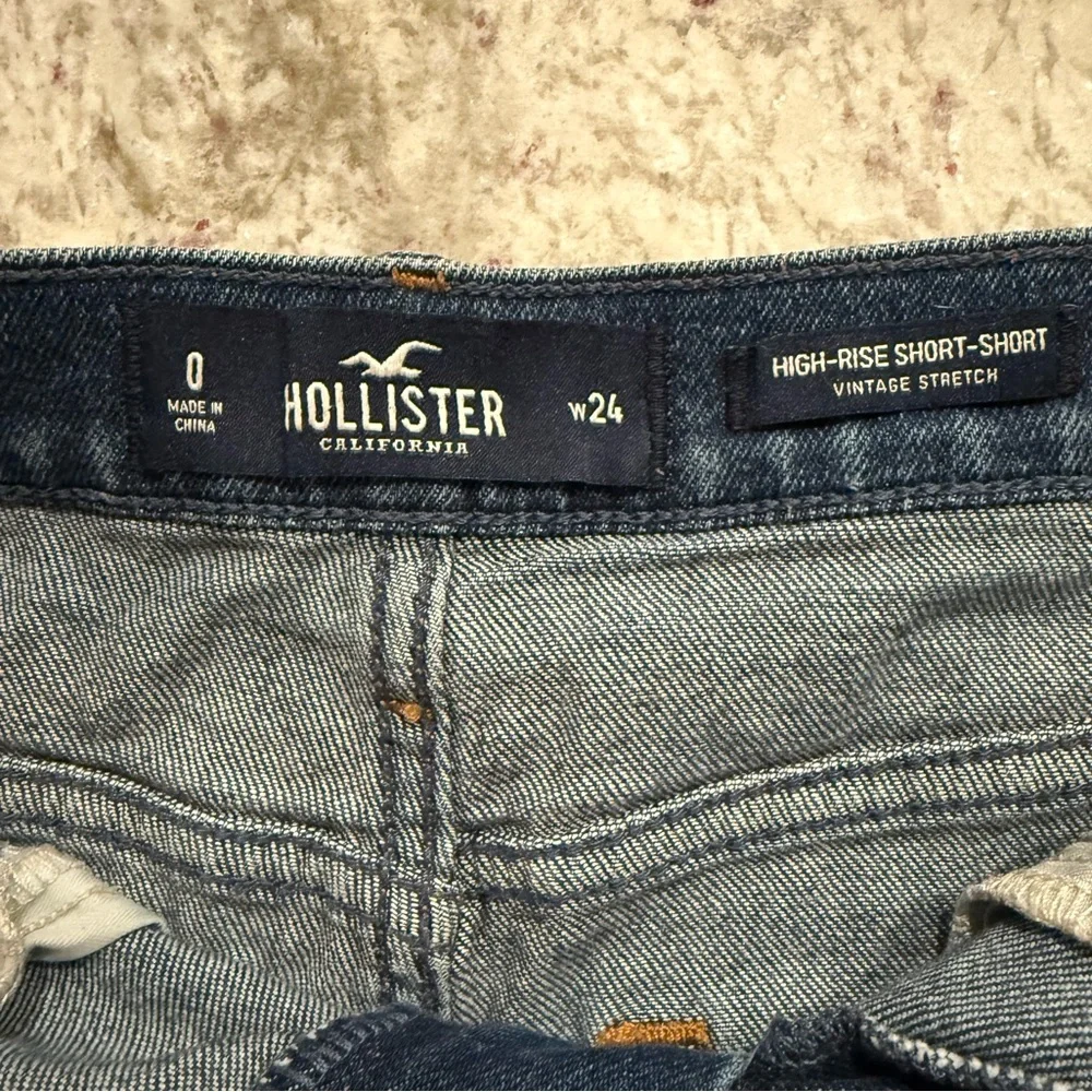 Hollister Dark Blue Jean Shorts - Picture 3 of 3